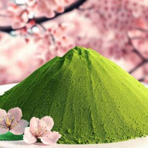 Matcha powder from Kyoto in Japan